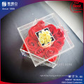 Factory High Clear Waterproof Acrylic 9 Roses Box